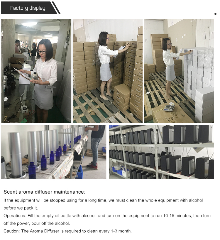 Portable Large Area Commercial Fragrance Dispenser With Built In Fan