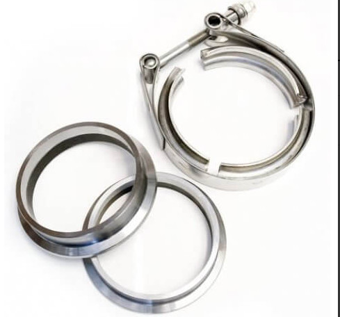Standard Latch 3 V Band Clamp And Flange Kit Female / Male
