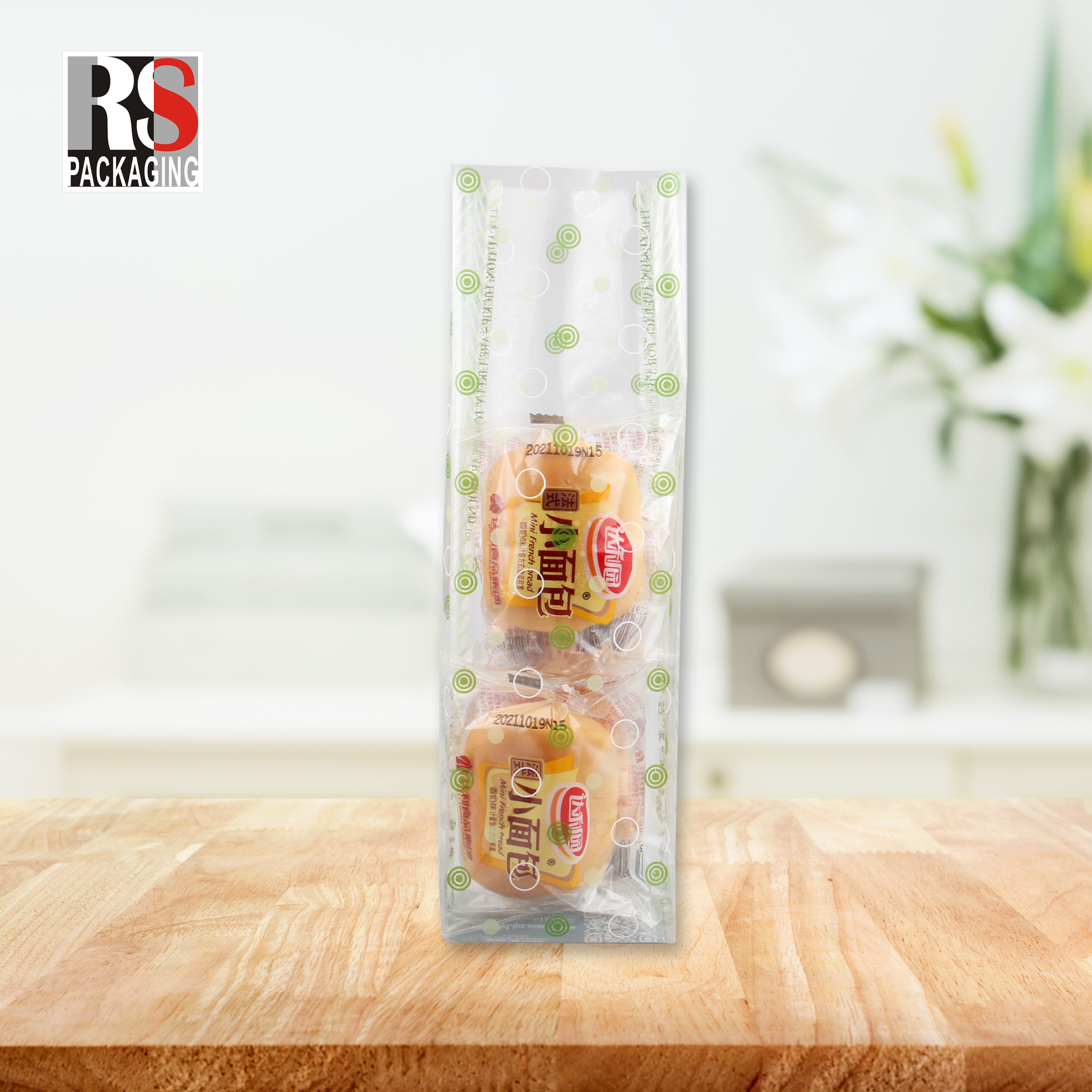 Cellophane Flat Bottom Bag Packaging Heat Seal Stand Up Pouches For Candy Chocolate