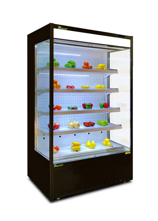 Convenience Store Energy Saving Multideck Open Chiller Upright R134a