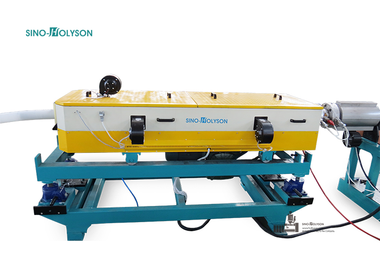 HSJ-65 PA Nylon 6/66 Flexible Corrugated Pipe Manufacturing Machine With 75 Rpm Screw Speed