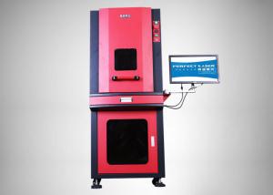  Professional Metal Etching Machine , Fiber Laser Marker With Fully Enclosed Cabinet Manufactures