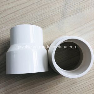 China ASTM Sch40 PVC Reducing Coupling for Water Supply Pipe Fittings QX 1-1/4 prime Customers on sale