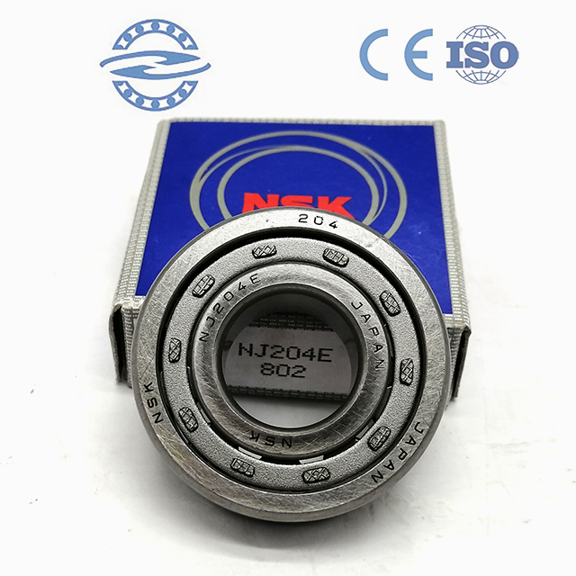 Chrome Steel Gcr15 C4 C5 NJ207E Cylindrical Roller Bearing 35*72*17mm
