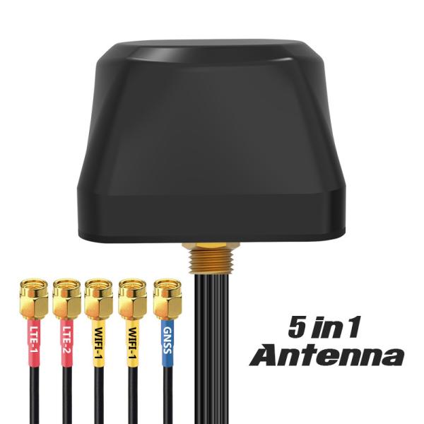 Omni Directional Waterproof Screw Mount 5-in-1 Combined Combination Antenna