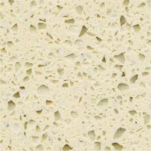 Buff Sparkle Quartz Worktops , Quartz Bathroom Countertops Acid Resistance