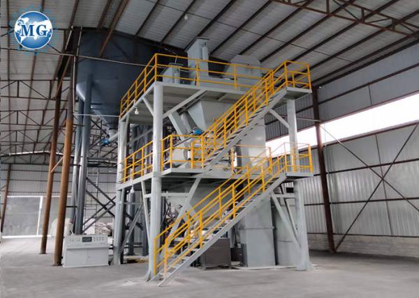 10-30 TPH Dry Mortar Plant Mixer Manufacturing Plant Machine For Skim Coat