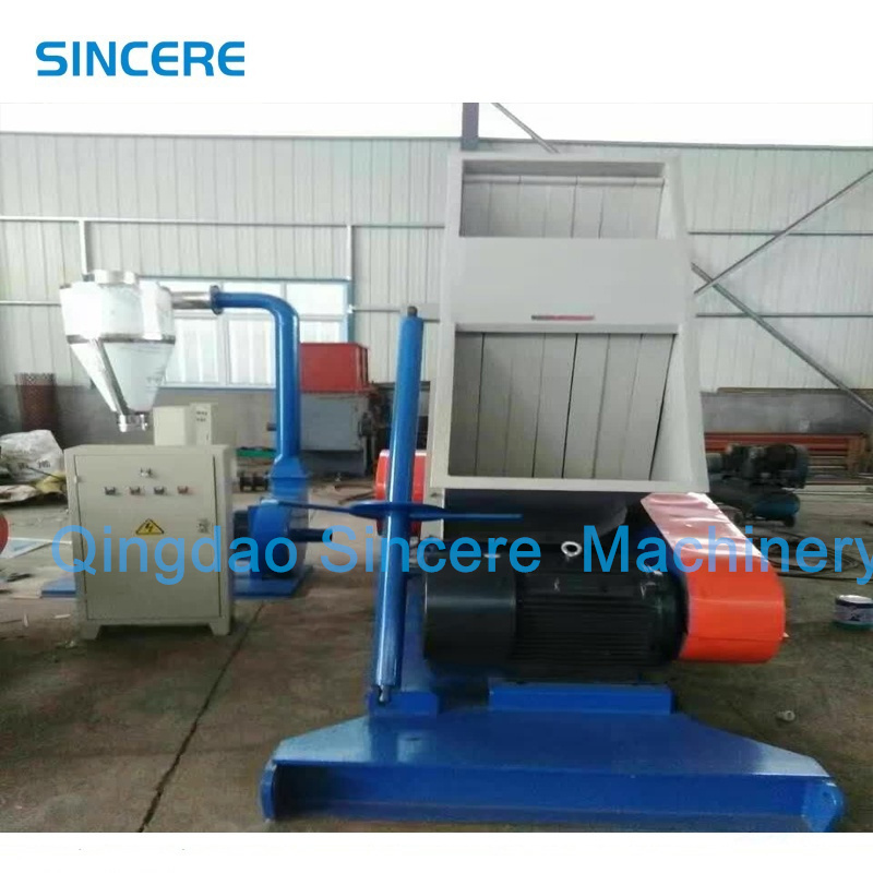 OEM Plastic Auxiliary Equipment Shredder Crusher Machine For Pipe Sheet Bottles Shoes Textile