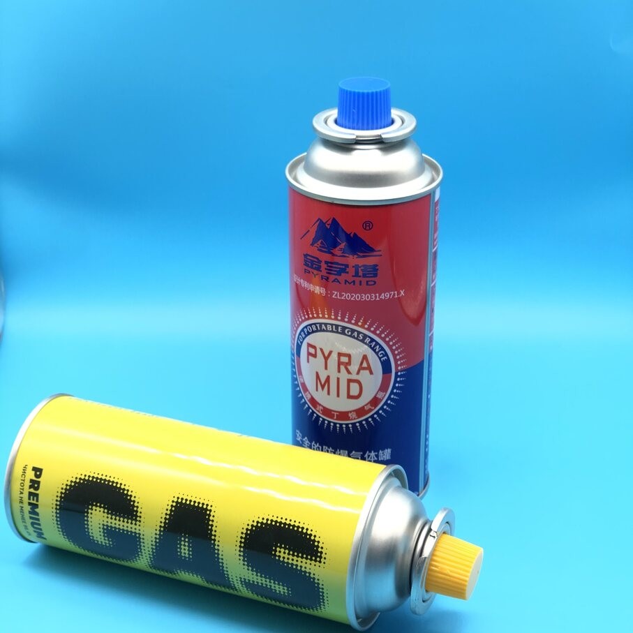 Compact Butane Gas Container for Backpacking - Lightweight & Convenient