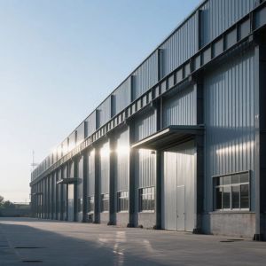 Custom Steel Frame Building 30% Lighter Than Conventional