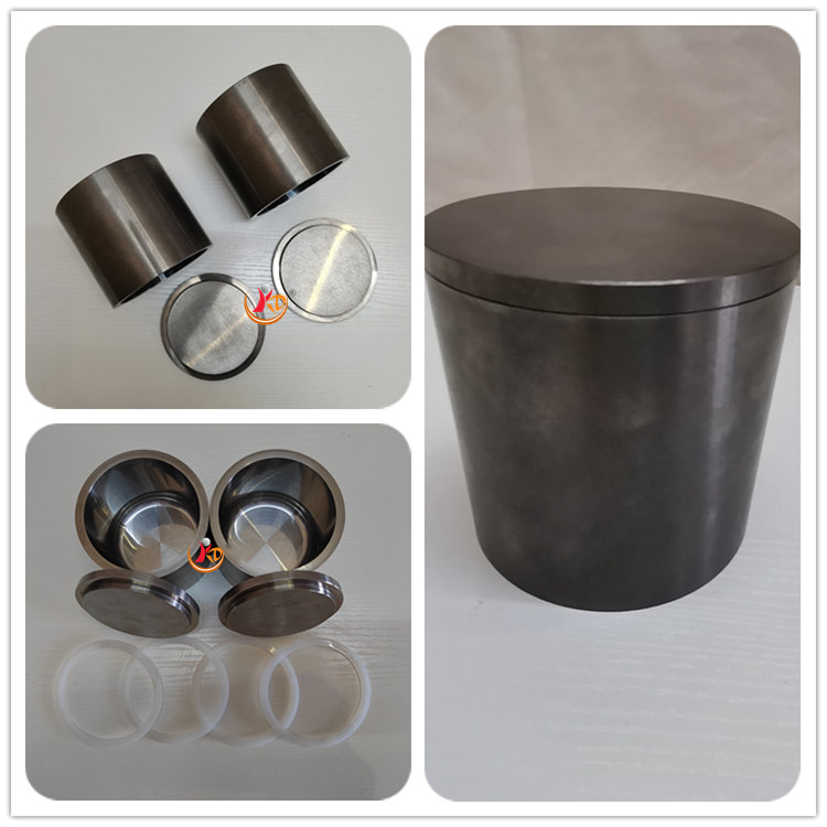 250ml Tungsten Carbide Ball Grinding set Jar For FRITSCH Ball Mill
