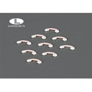 Customized Contact Component / Electrical Riveting Parts For Switches OEM