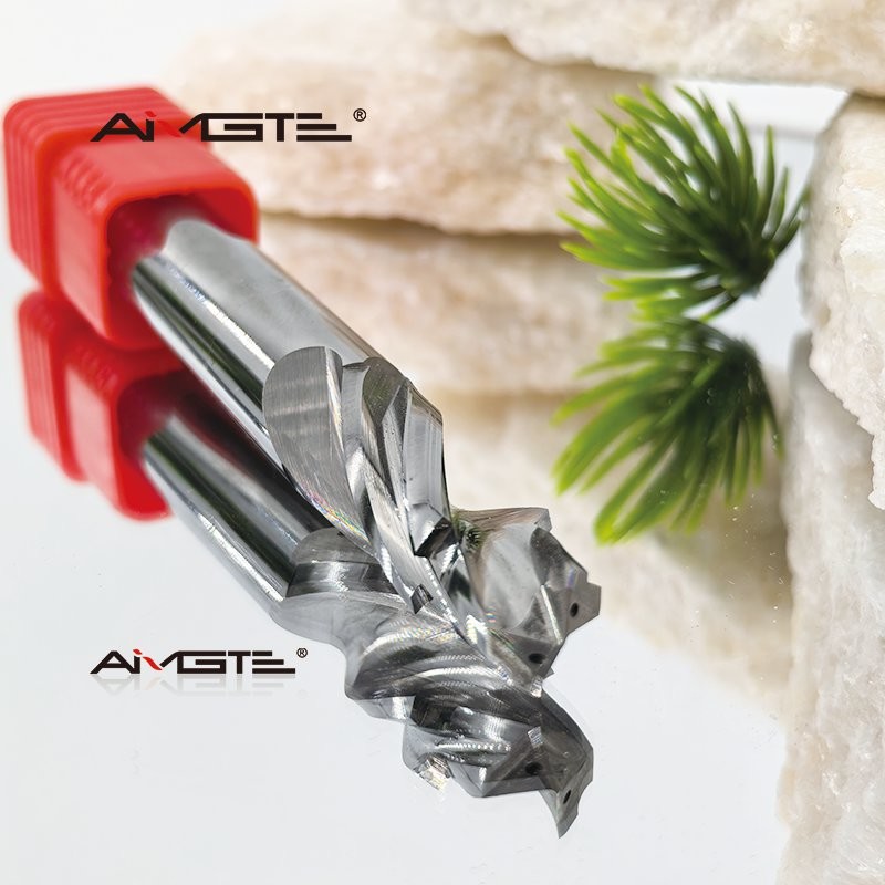 High Performance Internal Coolant Drill H6 Carbide Bits For Aluminum