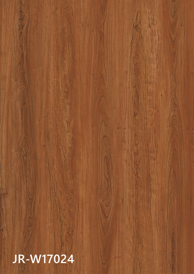 183mm SPC Click Flooring Formaldehyde Free Non Slip Unilin Click Cherrywood Burlywood Wood Grain GKBM JR-W17024