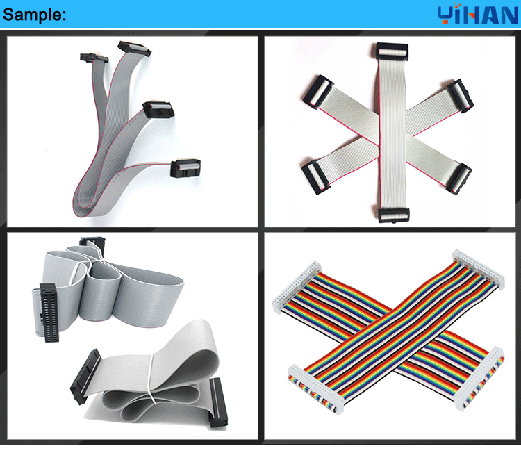 Adjustable IDC Flat Cable Connector Crimping Machine 2P to 64P Cable Ribbon Cable