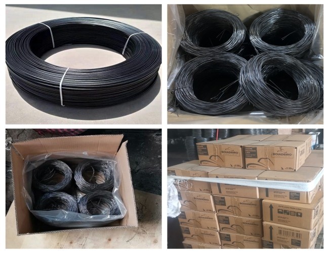 1.6mm Rearrange Black Annealed Wire Used As Tie Wire Small Coil Wire