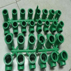 8-Cavity PVC PPR Pipe Fitting Mold with DME Standard