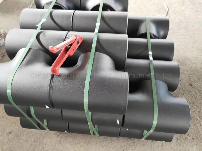 DN10 Butt Weld Fittings Q235 Welded 45 Degree Lateral Pipe Fitting Unequal