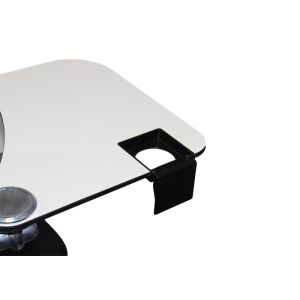 Meeting Room Backrest Mesh Training Chair With Foldable Writing Table