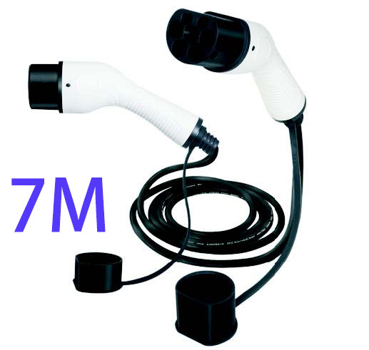 32A 250V 7M Length Cable Electric IEC62196-2type2 ev car charger electric vehicle charging station single-phase 32A charging gun