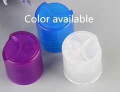 Smooth Closure Type Cosmetic Bottle Cap Transfer Printing Custom Color