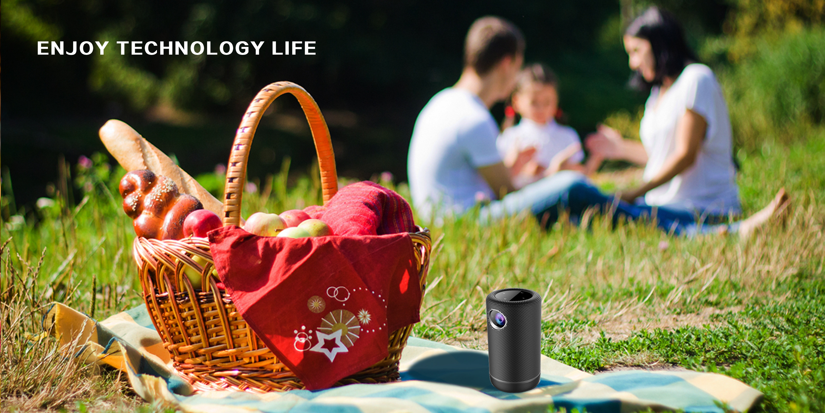 DLP portable bluetooth projector