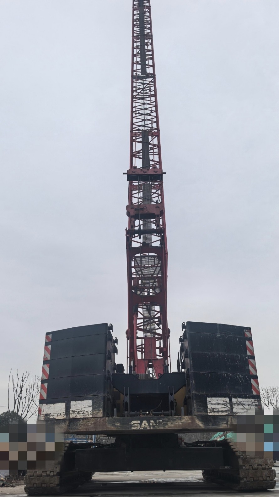 Second Hand 135 Ton Used 2020 Crawler Crane With Low Energy Requirements