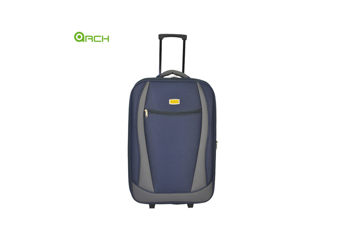 Padded Handle 600D Trolley Luggage With Edge Skate Wheels
