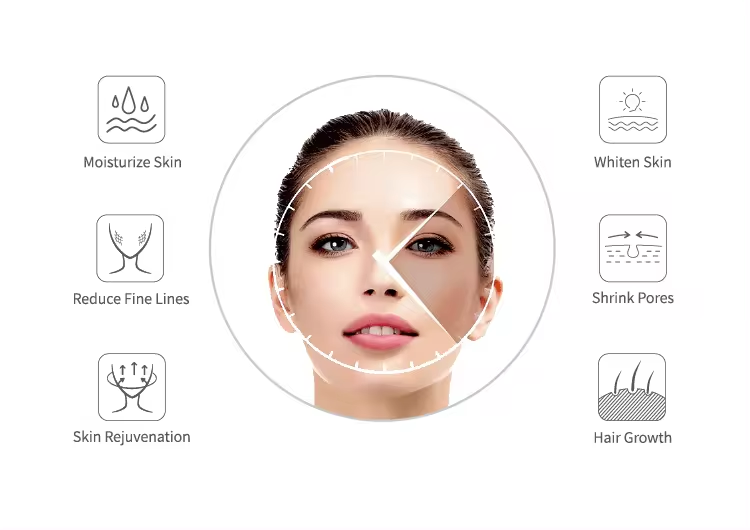 EMS RF Mesotherapy Machine Portable Mesotherapy No Needle Machine Microdermabrasion