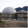 Buy cheap White 500m3 Double Membrane Gas Holder , Gas Dome For Methane Storage from wholesalers