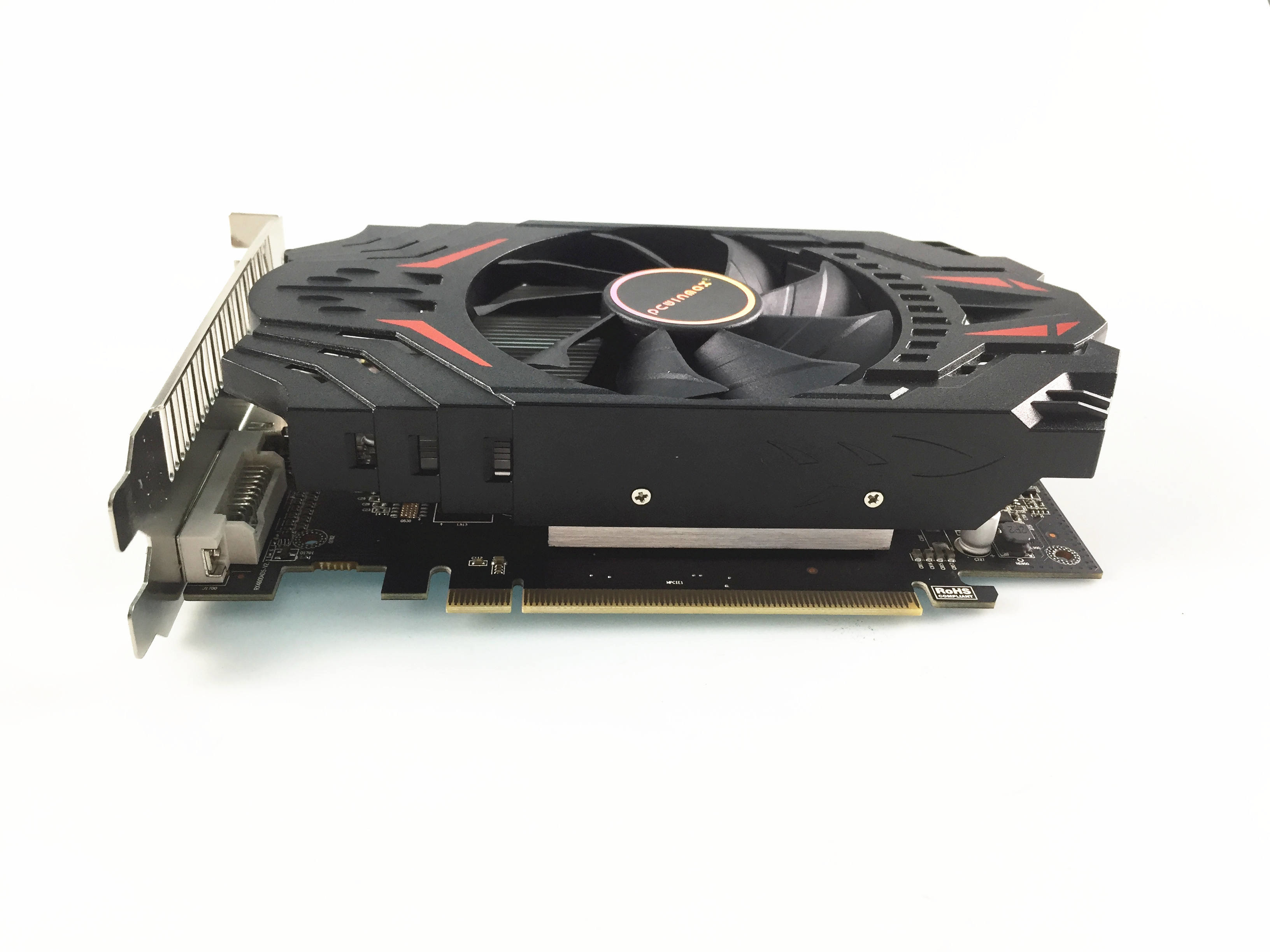 RoHS Mining Rig GPU RX 560 4GB GDDR5 Graphic Card 7.0Gbps 128 Bit Single Fan