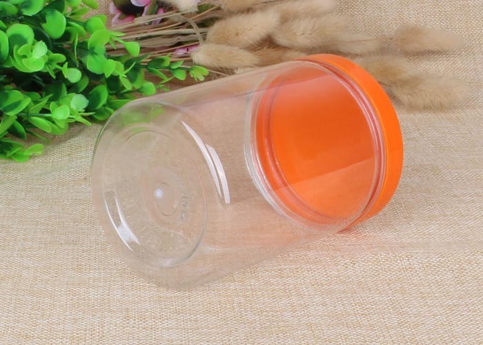 500ml Plastic Mason Jar PP Lid Plastic Storage Tubes Round Hot Stamping