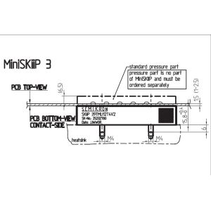 3- level IGBT power board，with three IGBT driver PSPC330EP2-2_NR. designed for