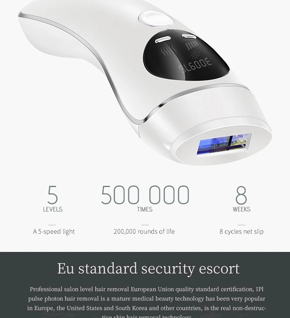 Permanently IPL Machine Painless Permanent Laser IPL Hair Removal For Home Use
