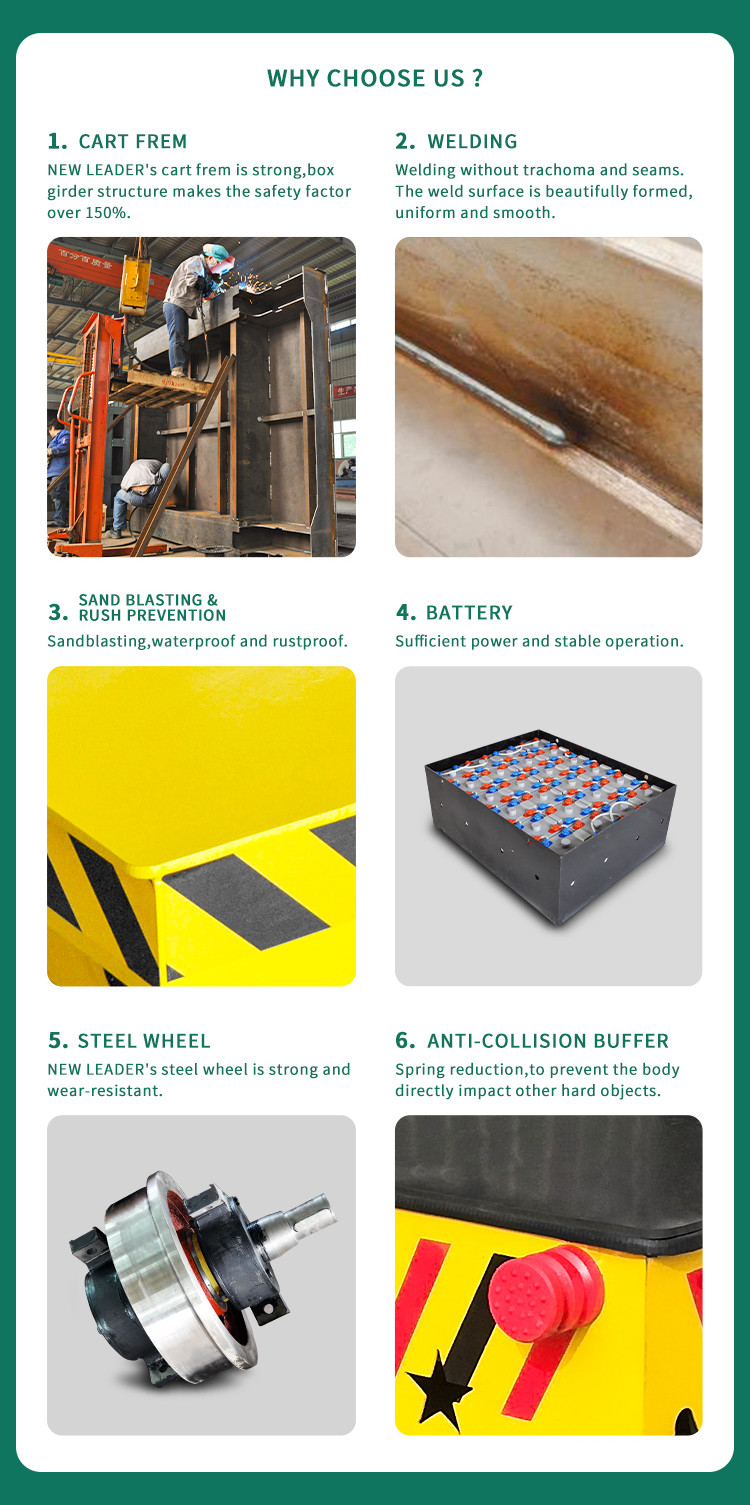 Battery Powered Steel Plate Transfer Heavy Duty factory cart