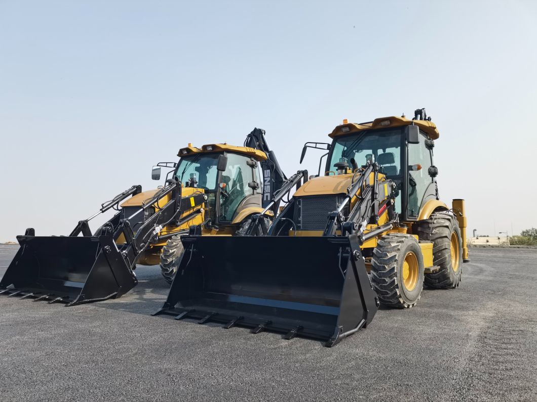 4X4 2.5 Ton Retroexcavadora Backhoe Loader Retro Escavadeira