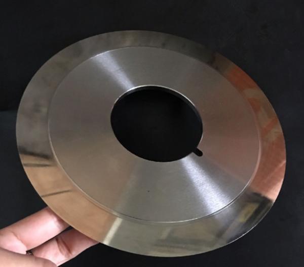 Customized Cloth Cutting Knife , Slitting Carbon Paper Machine Round Cutting