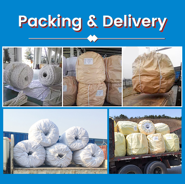 White Color Marine Polyester Braided Rope For Ship Towing Mooring UV Resistance 8 Strand Vessel Rope