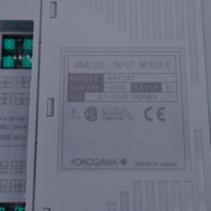 Yokogawa AAI141-H00 S1 analog input module for high-precision measurement and