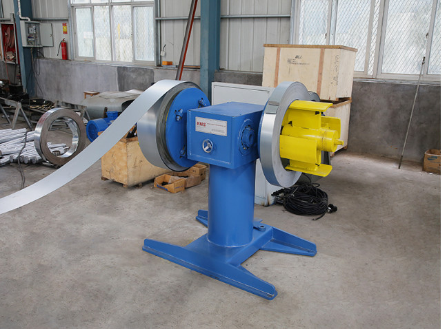 120m/min Thickness 0.6mm CU Purlin Machine With Manual Decoiler