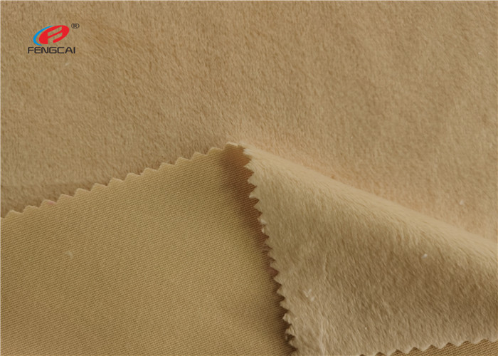 100 polyester super soft velboa knitted SMOOTH SOLID minky toy plush fabric
