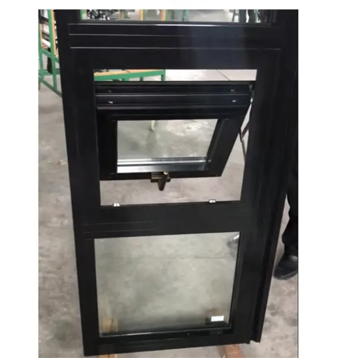 House Customized Design Aluminum Awning Glass Windows With And Water Tightness Level 6