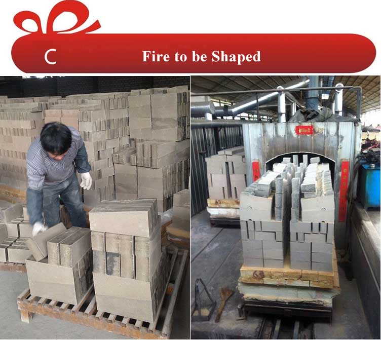 Customized Size Big Fire Clay Brick for Temperature Refractory Furnace Construction