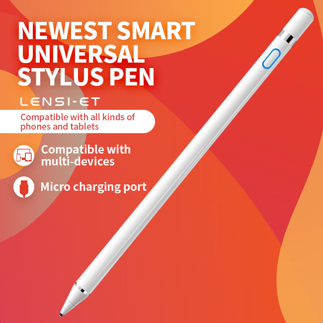 Anti Mistouch White Stylus Pen Apple Alternatives Stylus Pen For Digital Drawing