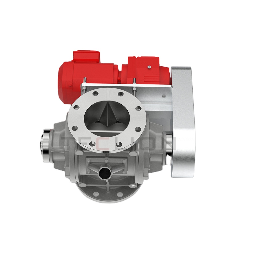 Double Knife Pneumatic Duct Diverter Valve For Powders Granular Customized