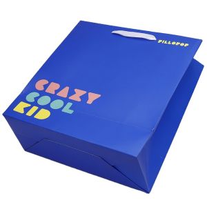 China C1S Printable Paper Bags With Rope Handle on sale