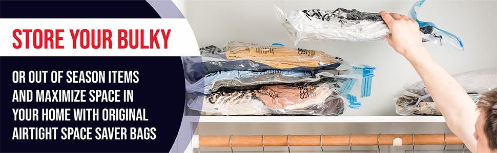 Fit Valve Multipurpose Storage Bags for Quilts and Clothes Convenient Design Style