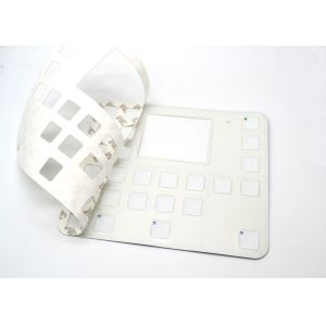 Embossed Tactile Membrane Switch Keypad , Multi Button Membrane Panel Switch