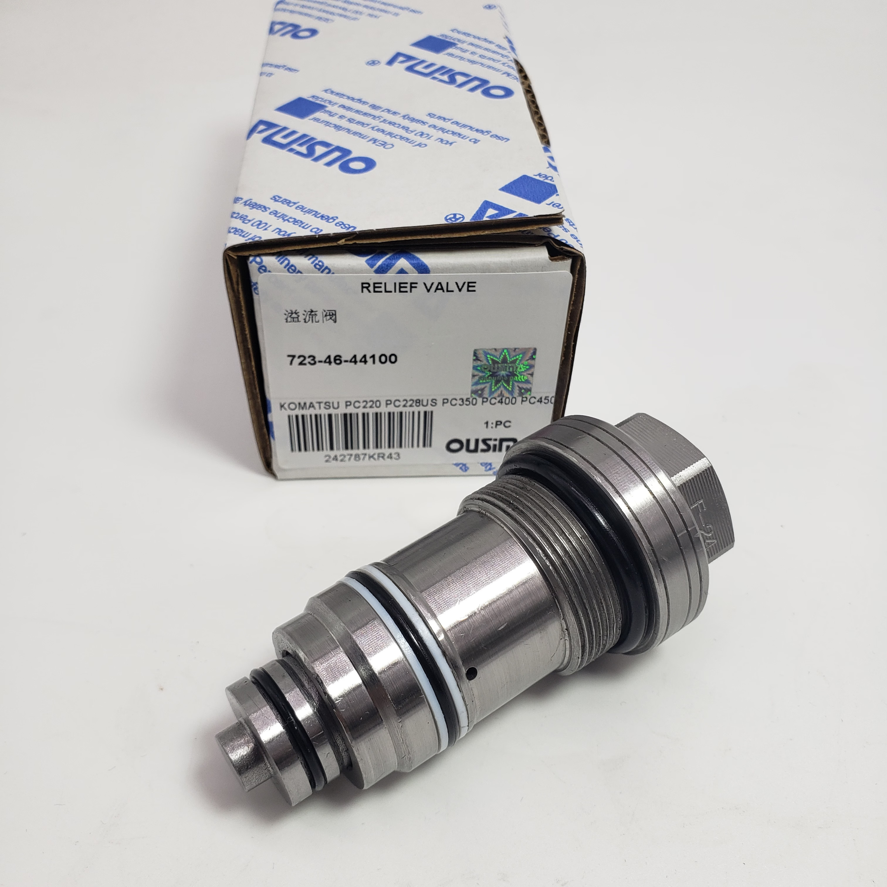 Relief Valve 723-46-44100 For KOMATSU PC300 PC350 PC400 PC450 PC490 PC550