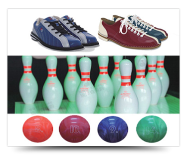 Center Bowling Alley Equipment with Complete Set Bowling Machine and 12ft Durable Lane